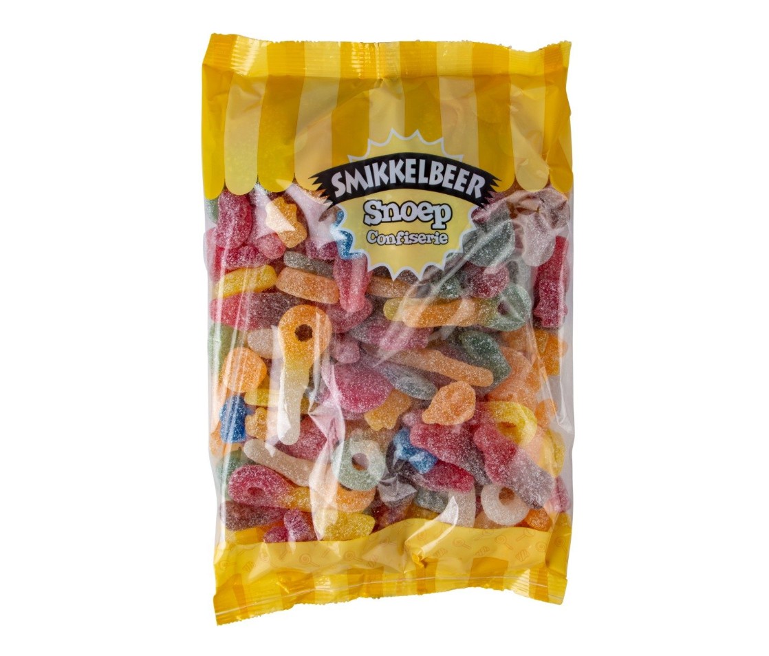 Smikkelbeer Zure Mix 1kg